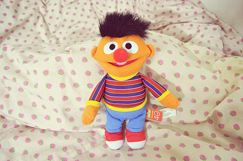 Улица Сезам плюшевые Ernie плюшевые игрушки для детей 25 см