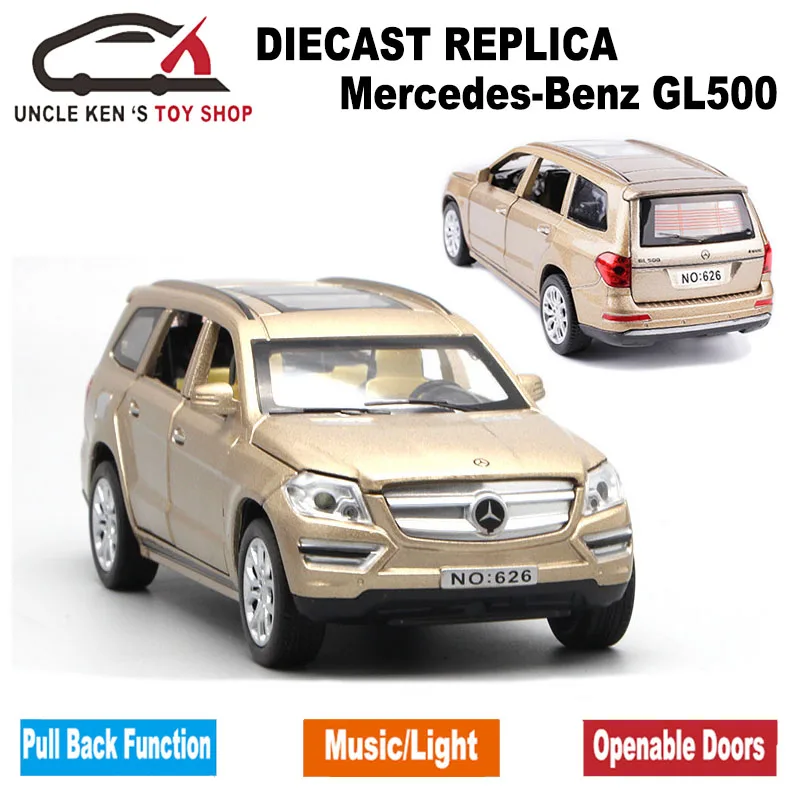 16 см длина литья под давлением GL500 Масштаб Модель автомобиля игрушки для