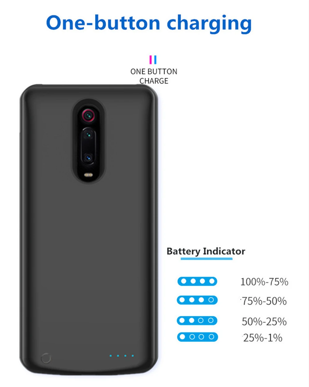 Чехол для зарядки аккумулятора для Redmi K20 Pro, портативный Дополнительный внешний аккумулятор, чехол для зарядного устройства для Xiaomi Redmi K20, внешний аккумулятор, чехол