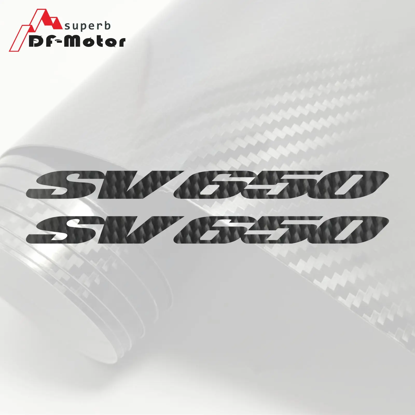 

8Inch 5D Carbon Fiber Sticker Decal Motorcycle Car Sticker Wheels Fairing Helmet Sticker DIY Fit For Suzuki SV650 SV 650