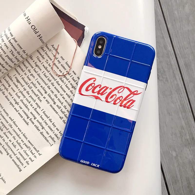 Милый Забавный чехол для телефона iPhone XS Max XR 6 6S 7 8 Plus X Модный стильный мягкий |