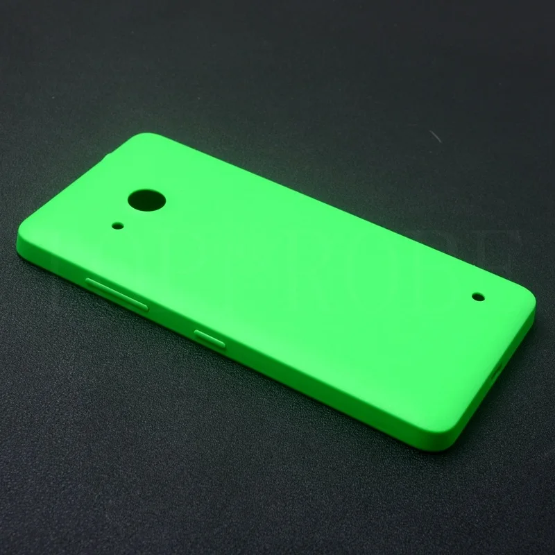 Задняя крышка батарейного отсека для Microsoft Lumia 550 задняя Nokia без логотипа + пленка