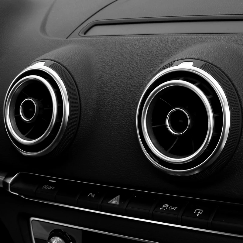4 шт. автомобильные кольца для кондиционера Audi A3 S3 крышка воздуховыпускного