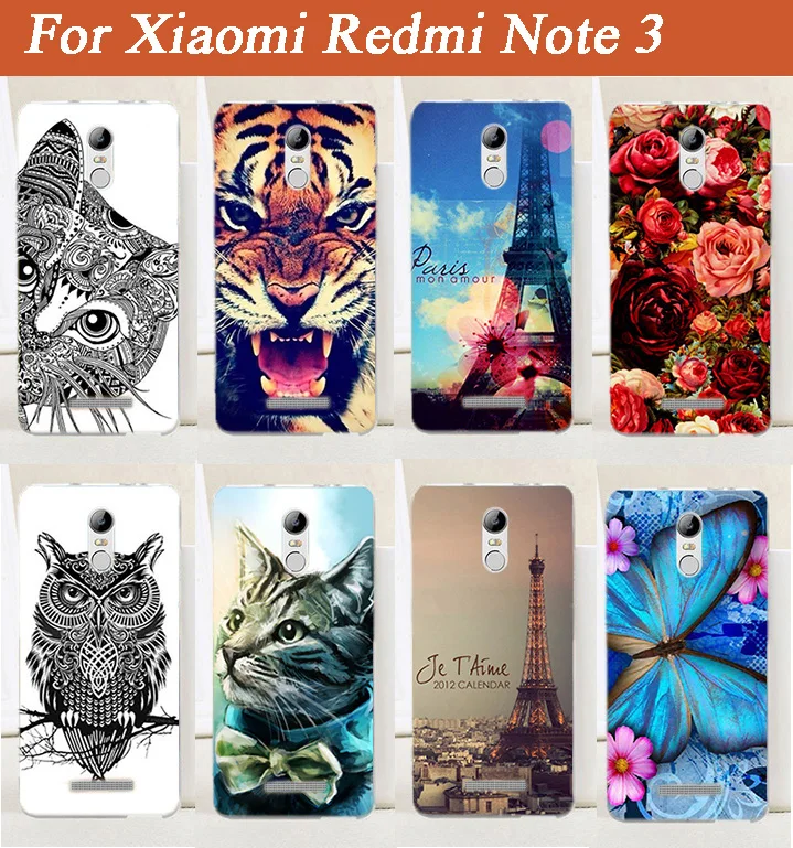 Новое поступление модный Твердый чехол для телефона с цветочным дизайном Xiaomi Hongmi