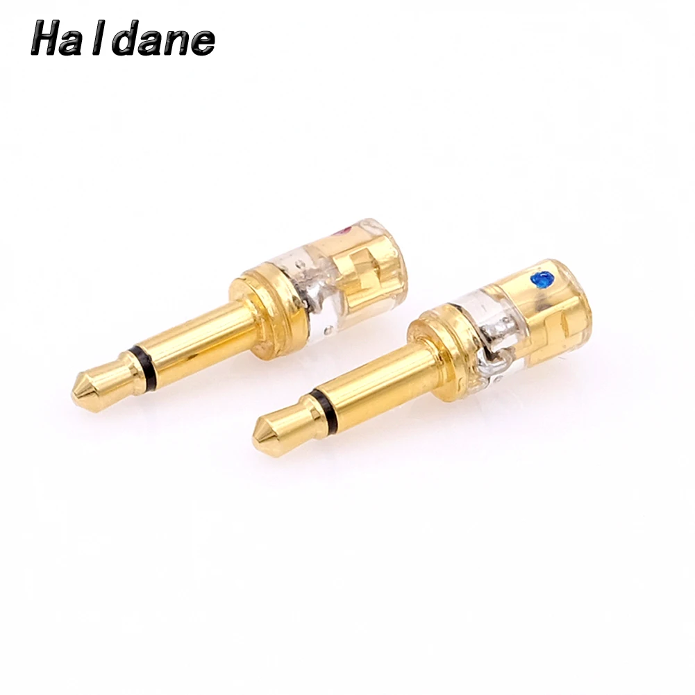 Haldane одна пара наушников разъем для T1P T5P t1 d8000 MDR-Z7 D600 D7100 3,5 мм штекер MMCX Женский адаптер конвертер