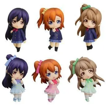 Аниме Фигура 6 5 см /комплект Love Live! Нозоми Тодзио Котори минами Косака Хонока