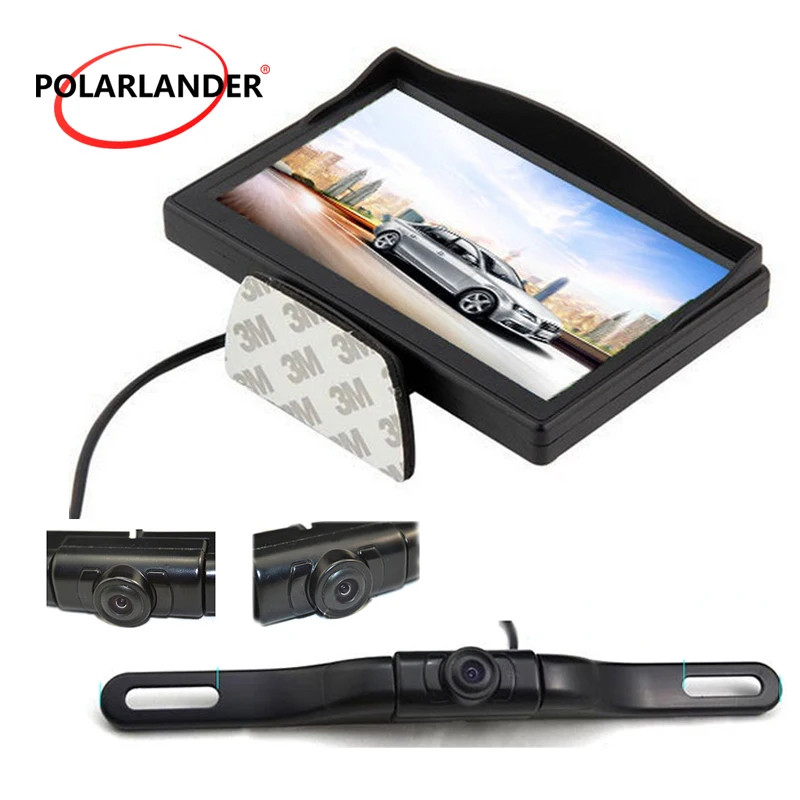 Камера заднего вида беспроводной передатчик 7 светодиодный 8 монитор парковки 5