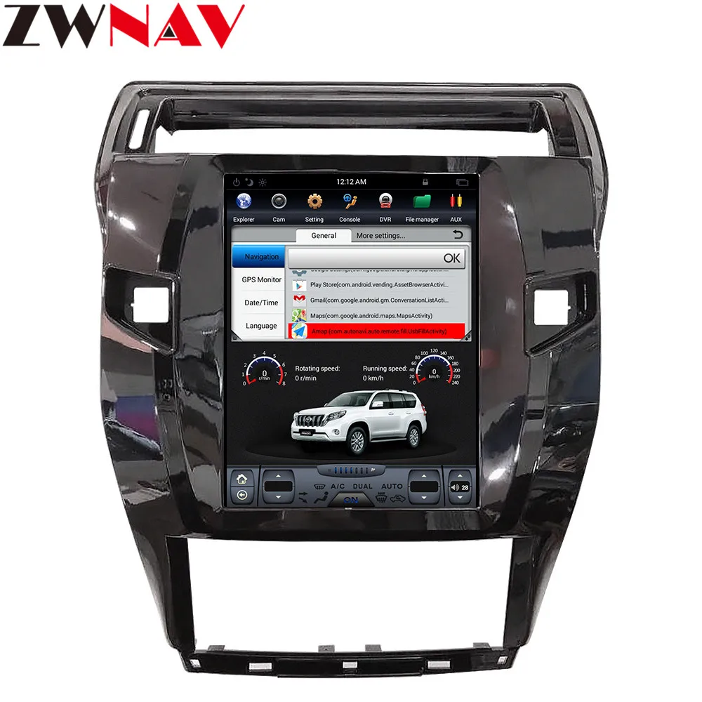 ZWNVA Tesla стиль ips экран Android система автомобиля gps-навигация, dvd-плеер для Citroen C4 Quatre Triumph 2004-2012 радио стерео