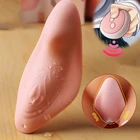 Перезаряжаемый беспроводной вибратор с пультом дистанционного управления, 10 скоростей, пригодный для носки, C-строка, незаметные трусики вибрирующее яйцо, секс-игрушка для женщин