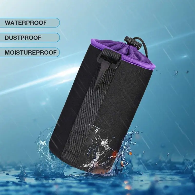 OOTDTY сумка для хранения нарисованная карманная объектива камеры неопреновый