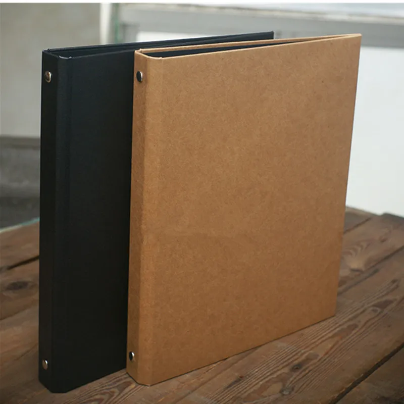 new handmade scrapbooking photo album loose leaf A4 craft paper graffiti diary DIY wedding Photo Album foto album|craft album|paper albumscrapbook |
