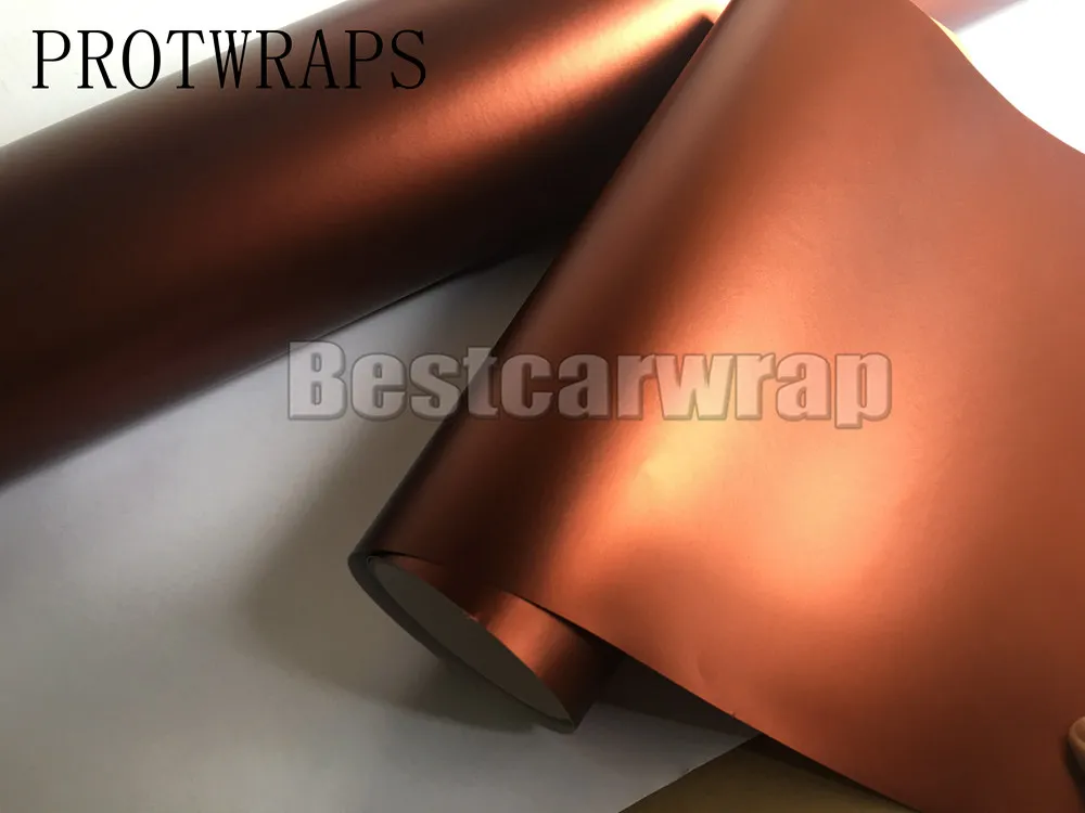 Высококачественная ледяная коричневая хромированная матовая металлическая