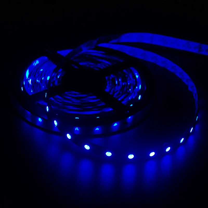 Светодиодная ленсветильник 5050 одноцветная или RGB меняющая цвет 5 метров 300 SMD5050 (60