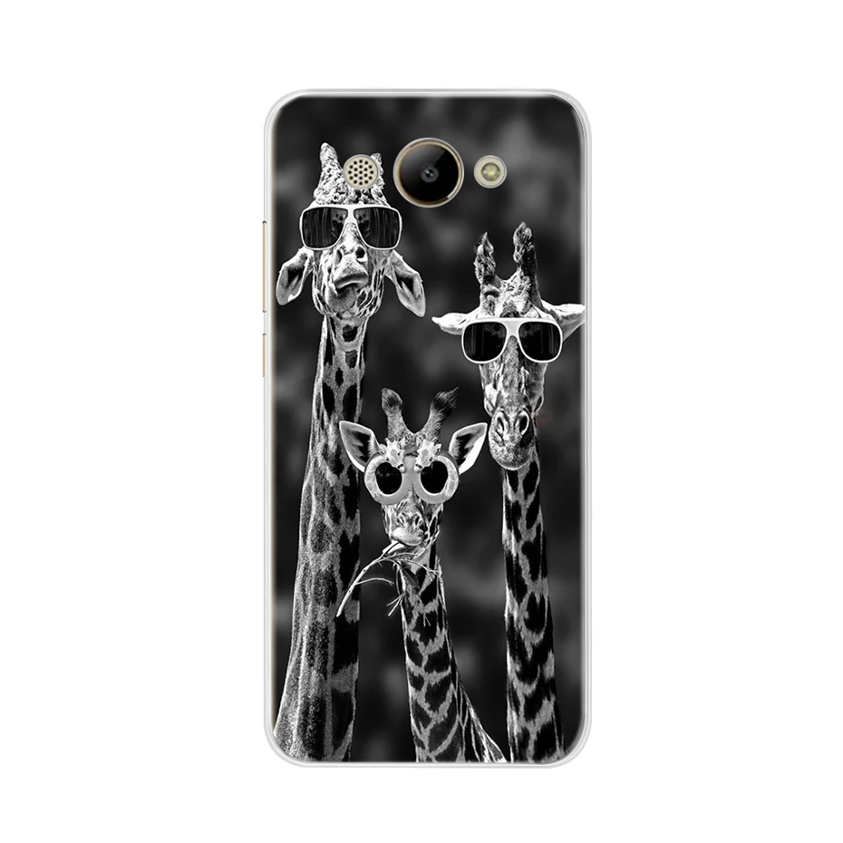 Мягкий чехол из ТПУ для Huawei Y3, силиконовый чехол для телефона, задняя крышка для Huawei Y3 /Y5 lite CRO-U00 CRO-L22 U00, чехол