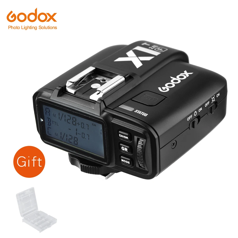 Беспроводная ЖК вспышка Godox для Fujifilm TT685O TT350O 2 4G TTL Trans mi tter с камерой MI Shoe (X1T F)|transmitter