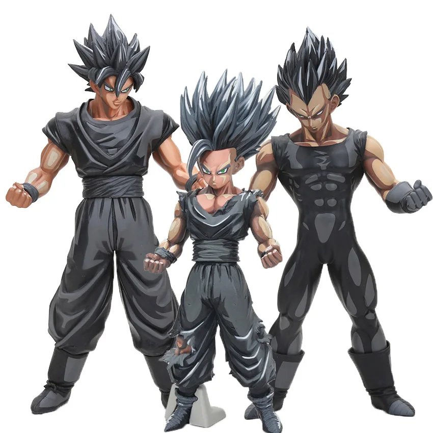 Dragon Ball Z мастер Супер Саян Сын Гоку Вегета Гохан MSP ПВХ фигурка Коллекционная
