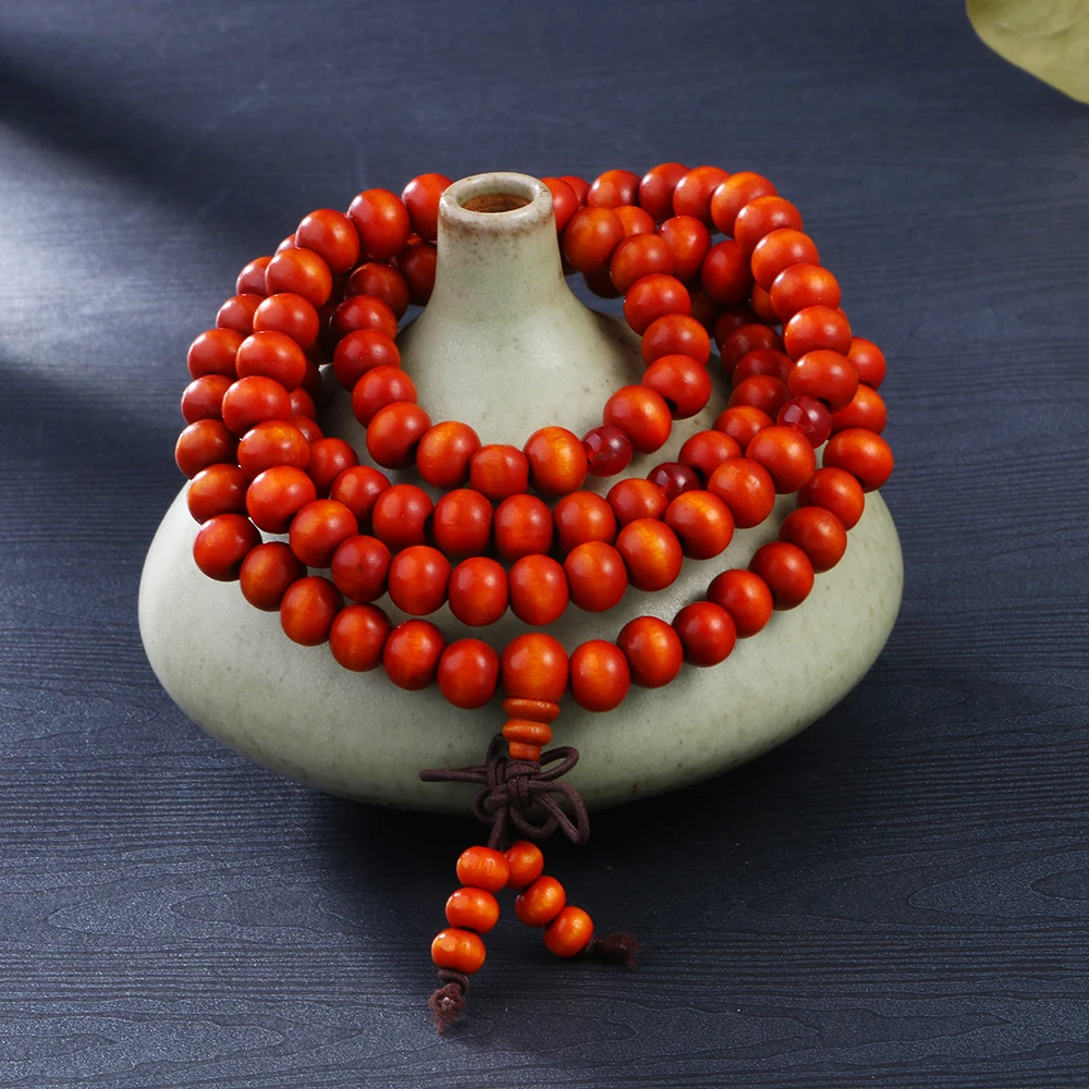 Модные деревянные бусы браслеты Будды для мужчин женщин 2021 Многослойные