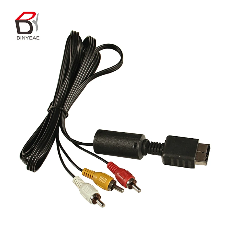 5FT 1080P HDMI совместимый штекер к 3 RCA Видео Аудио AV кабель для PS1 PS2 Playstation видео HDTV DVD 1 8