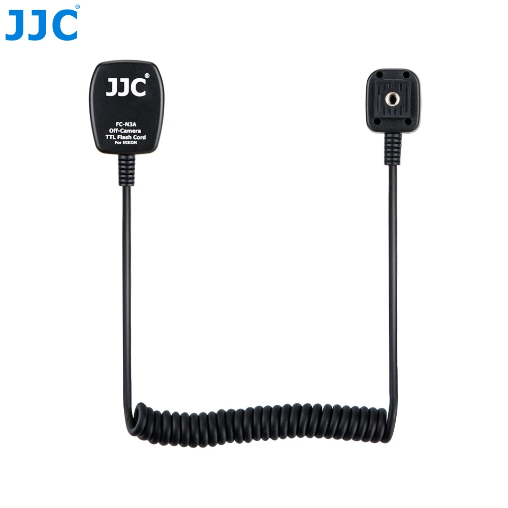 JJC 1.3m TTL Off Camera Flash Cords Hot Shoe Sync Remote Light Focus Cable for Nikon D series DSLR Speedlites SB-5000/SB-800