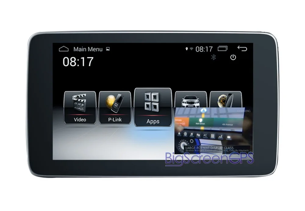 Большой экран Android автомобильный GPS навигация для MERCEDES BENZ C GLC V 2014 2017 мультимедиа