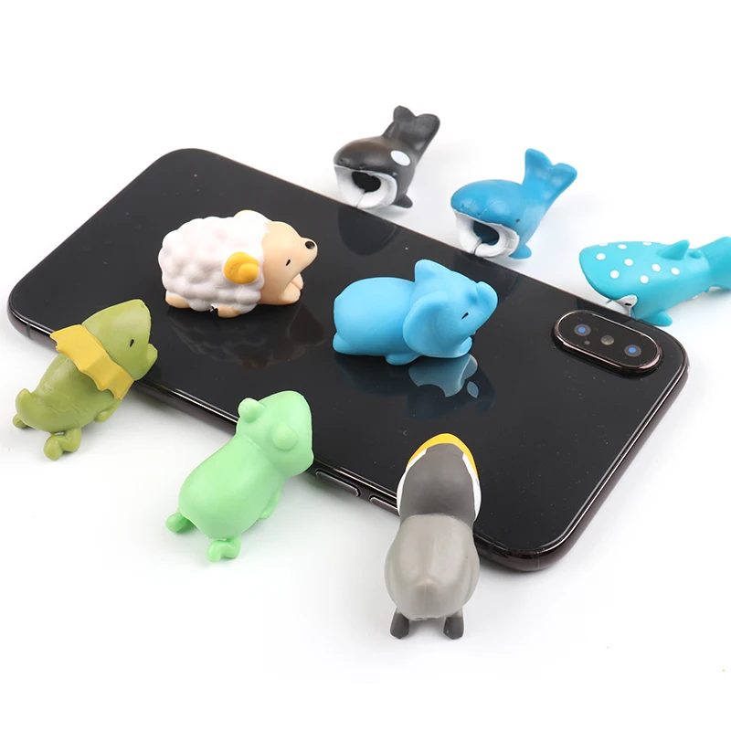 Новый кабельный chompers Clanic для iphone защита кабеля от укуса животных USB держатель