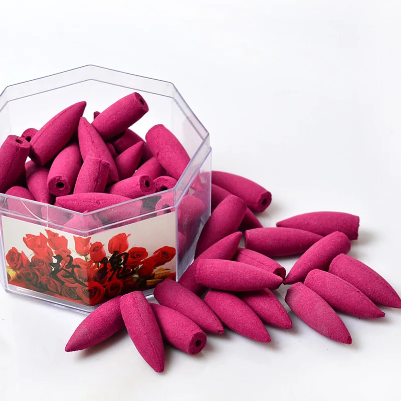 3 5 см большие конусы обратный поток благовония пуля s сандаловое дерево Роза