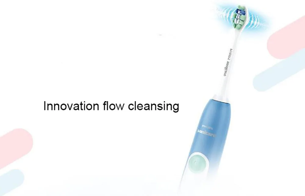 PHILIPS Sonicare HX6234/35 Электрический Зубная щётка Перезаряжаемые с Водонепроницаемый 31000 об./мин. индикатор зарядки для любителей 2 упак