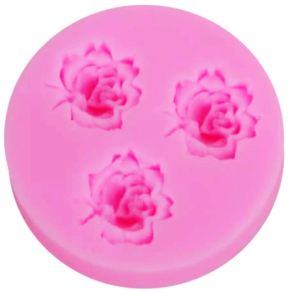 Byjunyeor M511 Rose Flower Epoxy UV Resin Fondant Silicone Mold Cake Decorating Candy Sugarcraft Chocolate Mould | Дом и сад