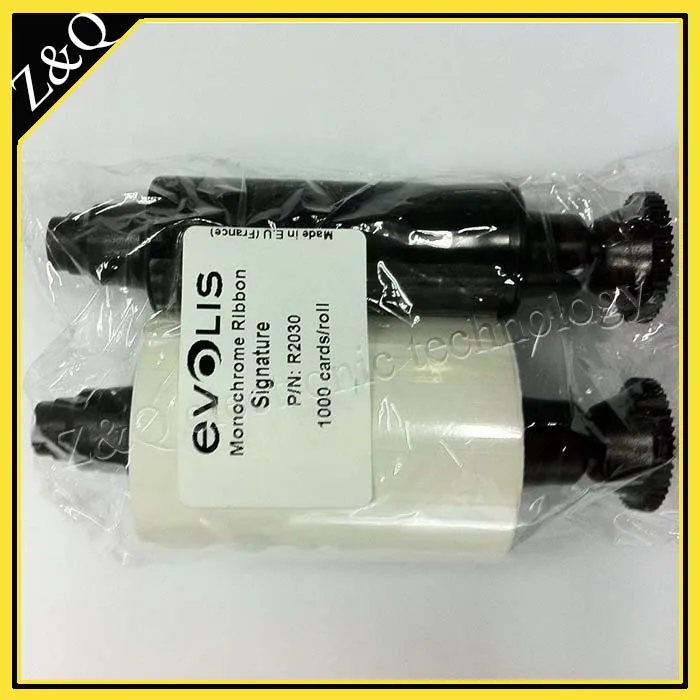 Дешевая Белая лента для принтера Evolis R2030 использования с моделями Карт Pebble и Dualys |