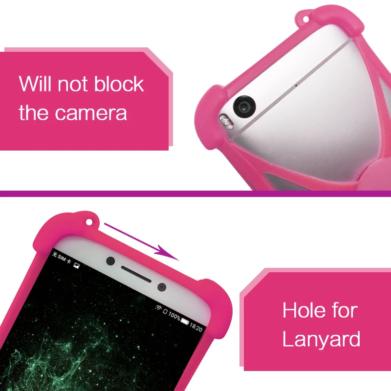 Чехол для OnePlus 7 6 5 дюймов силиконовый бампер держатель сотового телефона