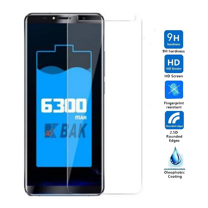 9H 2.5D Защитная пленка для экрана Oukitel K6 закаленное стекло U16 Max K6000 Pro K4000 Plus pro K8000 U11