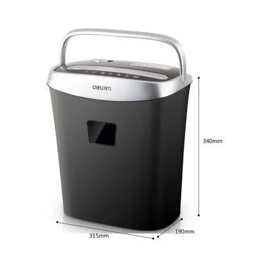 15л Электрический мини-шредер измельчитель файлов полоса для офиса дома высокая