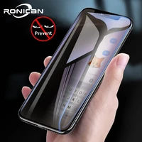 privacy protection screen protector for iphone x xs max xr full coverage anti spy tempered glass for iphone 11 12 pro max mini