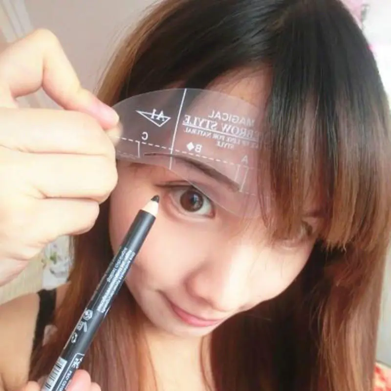 4 шт./компл. набор трафаретов для ухода за волосами макияж формирования макияжа