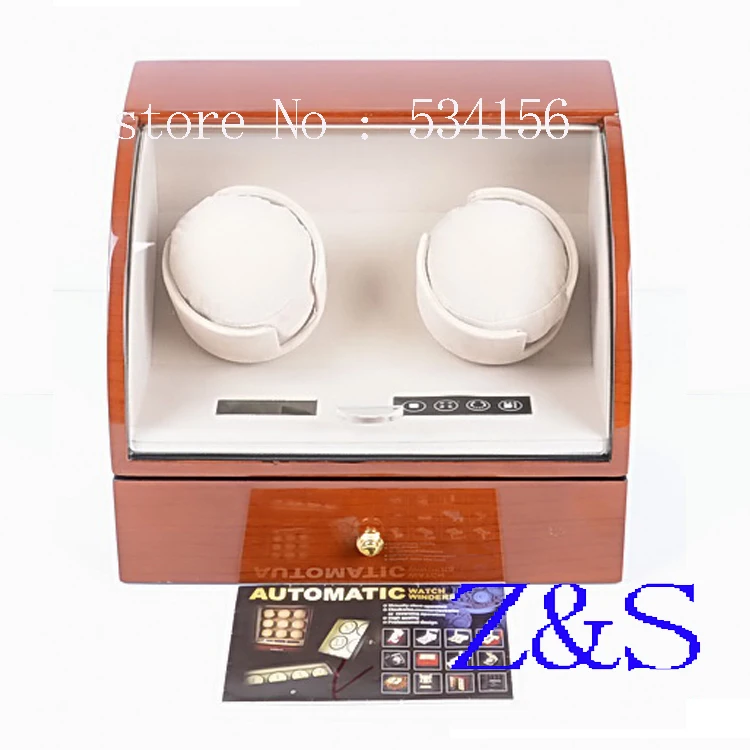 Деревянная намотка для часов с глянцевым пианино краской автоматическая ЧПУ