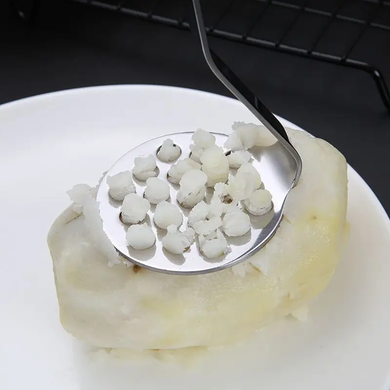 Нержавеющая сталь ручной Картофелемялка домашний DIY выпечки Профессиональный пюре инструмент кухня приготовление пищи гаджет поставка