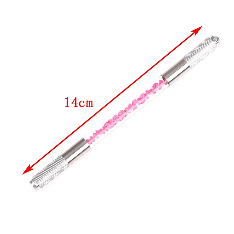 

Microblading Pen Double-headed Permanent Makeup Tattoo Pen Manual Tebori Tattoo Machine For Permanent Makeup 3D Eyebrow Tattoo