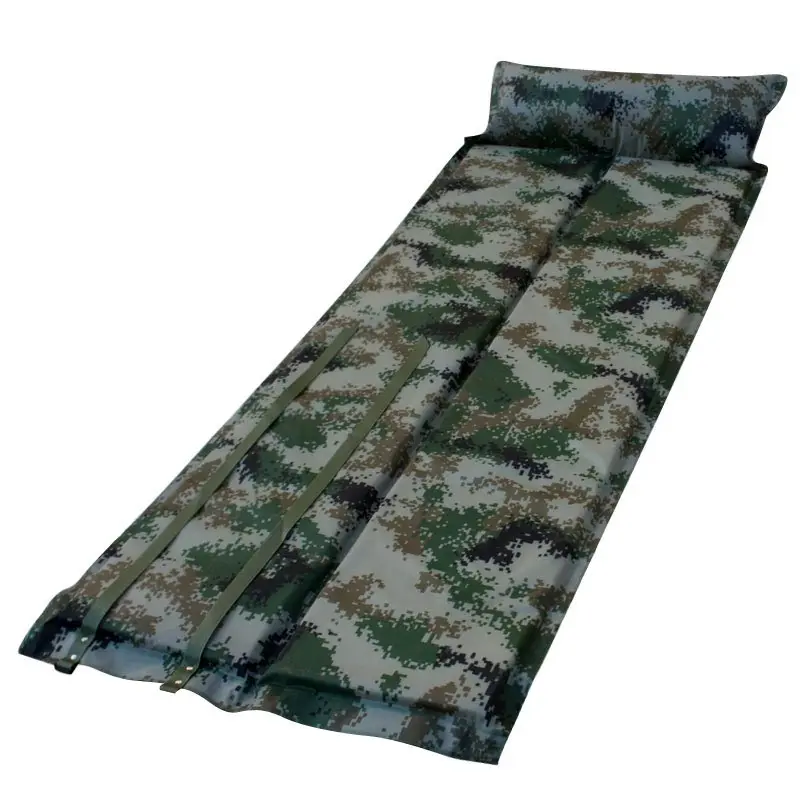 

2018 new 3cm thicken digital camouflage automatic inflatable cushion fold mat