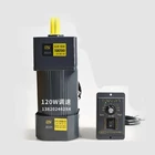 120 Вт 220 В AC мотор-редуктормотор-редуктор 5IK120RGN-CF мотор + регулятор скорости