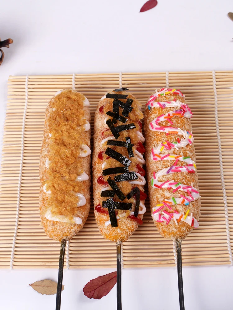 Поддельные Украшения для еды искусственная закуска сыр матовая палочка