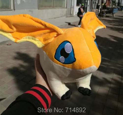 Patamon Плюшевые игрушки Аниме дигимон Приключения Takaishi Takeru pet patamon 35 см Высокое