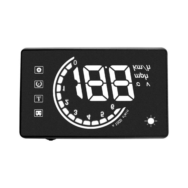 Белый свет H6 3 8 дюйма Hud автомобильные головки дисплей Led лобовое стекло проектор