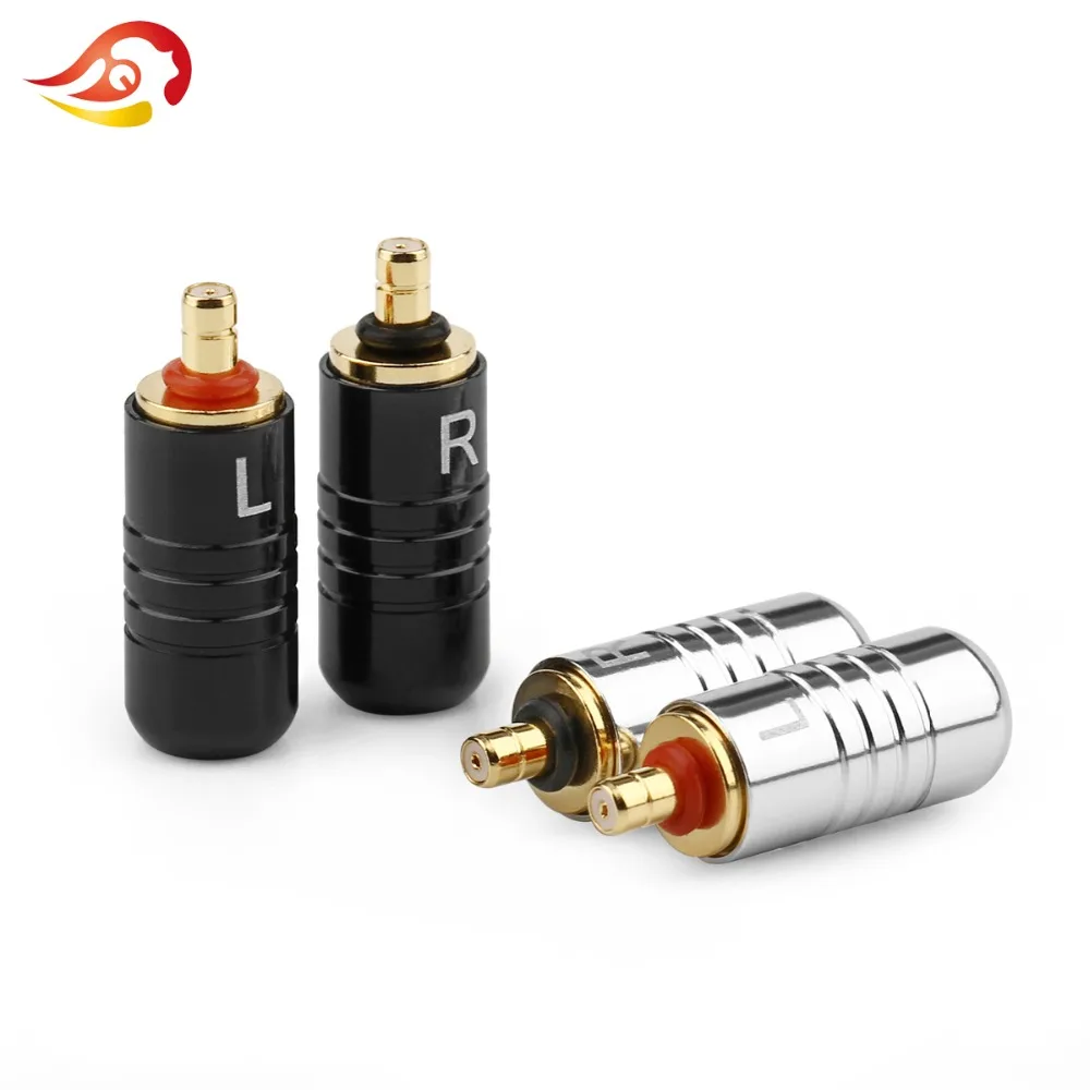 Фото QYFANG штифт для наушников DIY разъем адаптера для UE Live UE6 освещение SUPERBAX IPX HiFi гарнитура разъем для пайки аудиоразъем №3