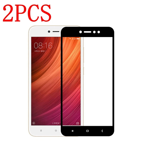 2 шт Полное покрытие закаленное стекло для Xiaomi Redmi Примечание 5A Защитная пленка для экрана для Redmi Note 5A Prime Y1 Lite стекло
