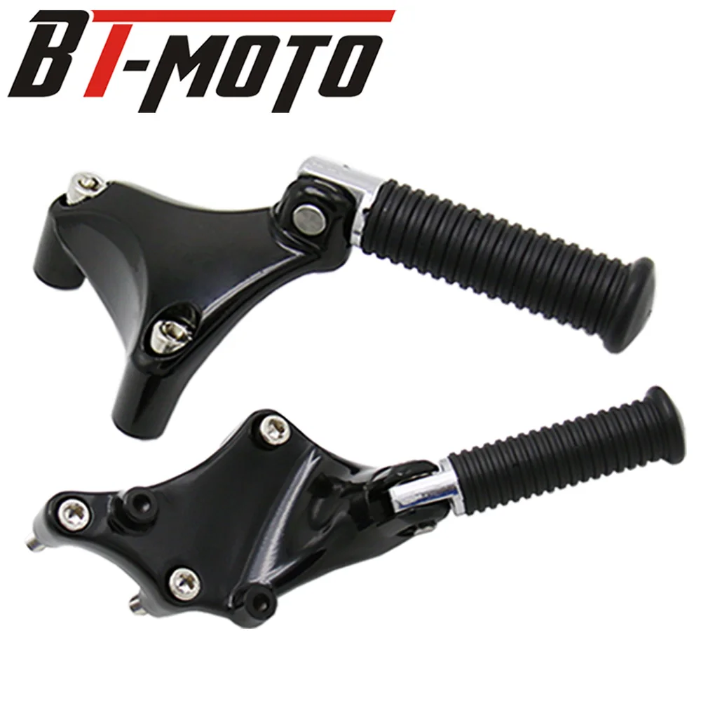 

Fits For Harley Sportster XL 883 1200 883C 883L 2014-2018 Rear Foot Rests Pegs Pedal Passenger Footpeg Assembly Mounting Kit
