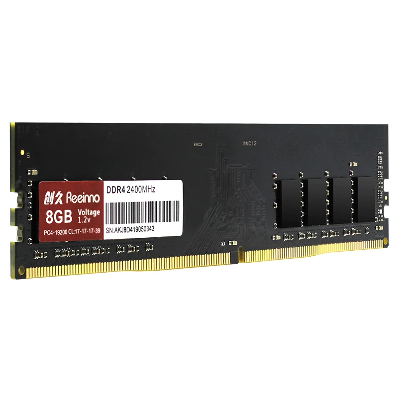 Reeinno оперативная Память DDR4 4 ГБ 8 ГБ 2400 МГц 1,2 в 288pin PC4-19200 17-17-17-39 CL = 17 интерфейс высокоскоростной Одиночный модуль оперативной памяти для рабочего стола