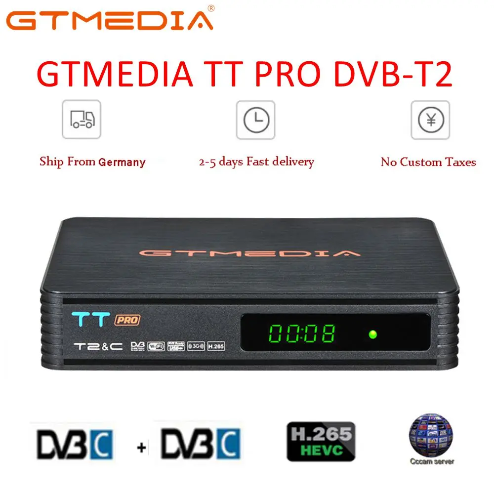 TT PRO DVB T2/T приемник TV Box HD цифровой ТВ тюнер T2/C H.264 спутниковый T приставка декодер