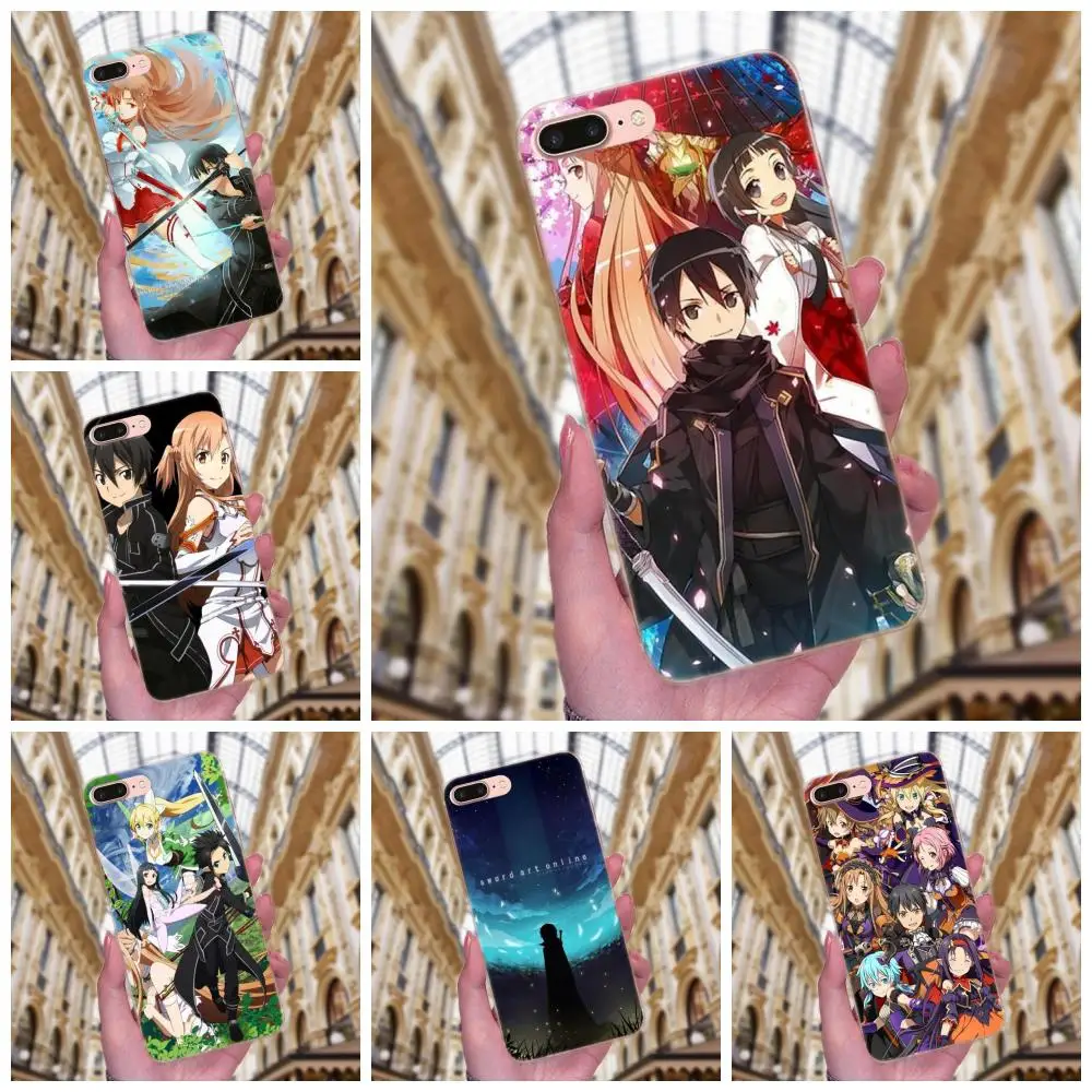 Sword Art Online Sao Аниме Манга для Huawei Honor 4C 5A 5C 5X 6 6C 6A 6X 7 7X 8 9 V8 V10 Y3II Y5II Y6II G8 P7 Play Lite |