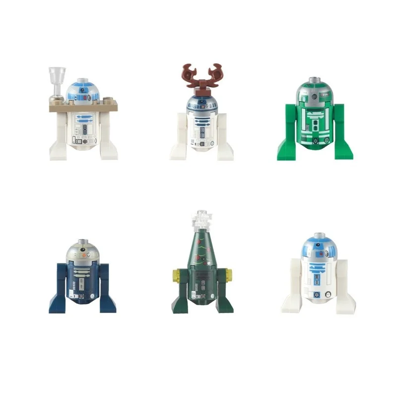 Фигурки из фильма Звездные войны R2D2 1 шт. строительные блоки совместимые с