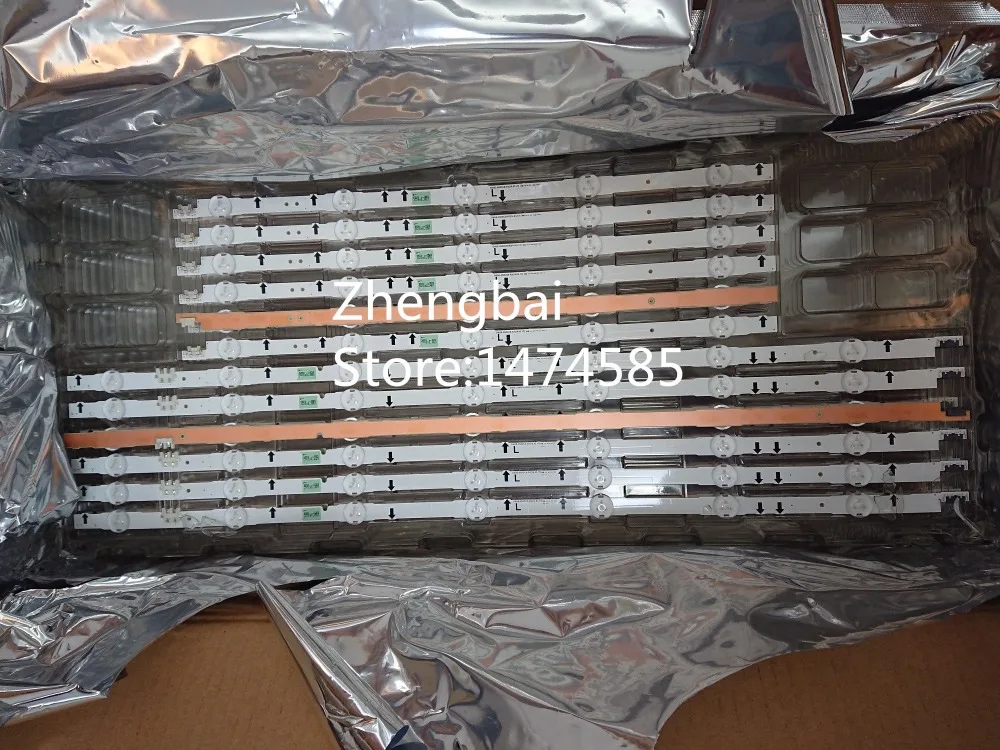 Комплект 12 шт. светодиодный полосы для samsung UE55H6300A D4GE-550DCA-R3 D4GE-550DCB-R3 BN96-30432A BN96-30431A BN96-30430A 30429A